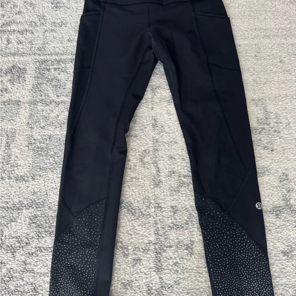Lululemon Black Leggings Size 6